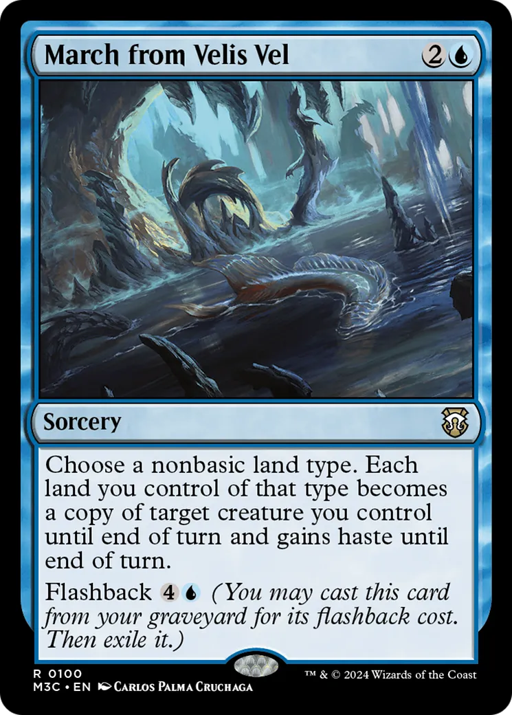 Marche depuis Velis Vel — Modern Horizons 3 Commander — Magic: The Gathering