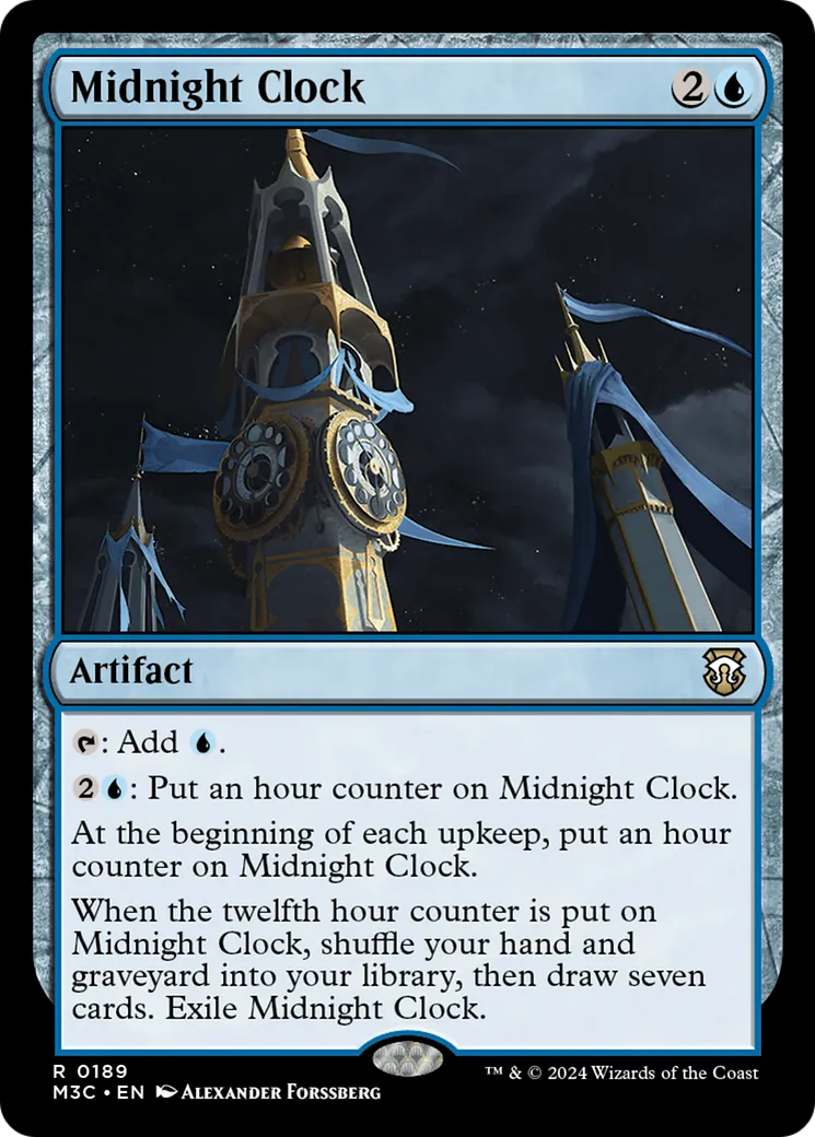 Horloge de minuit — Modern Horizons 3 Commander — Magic: The Gathering