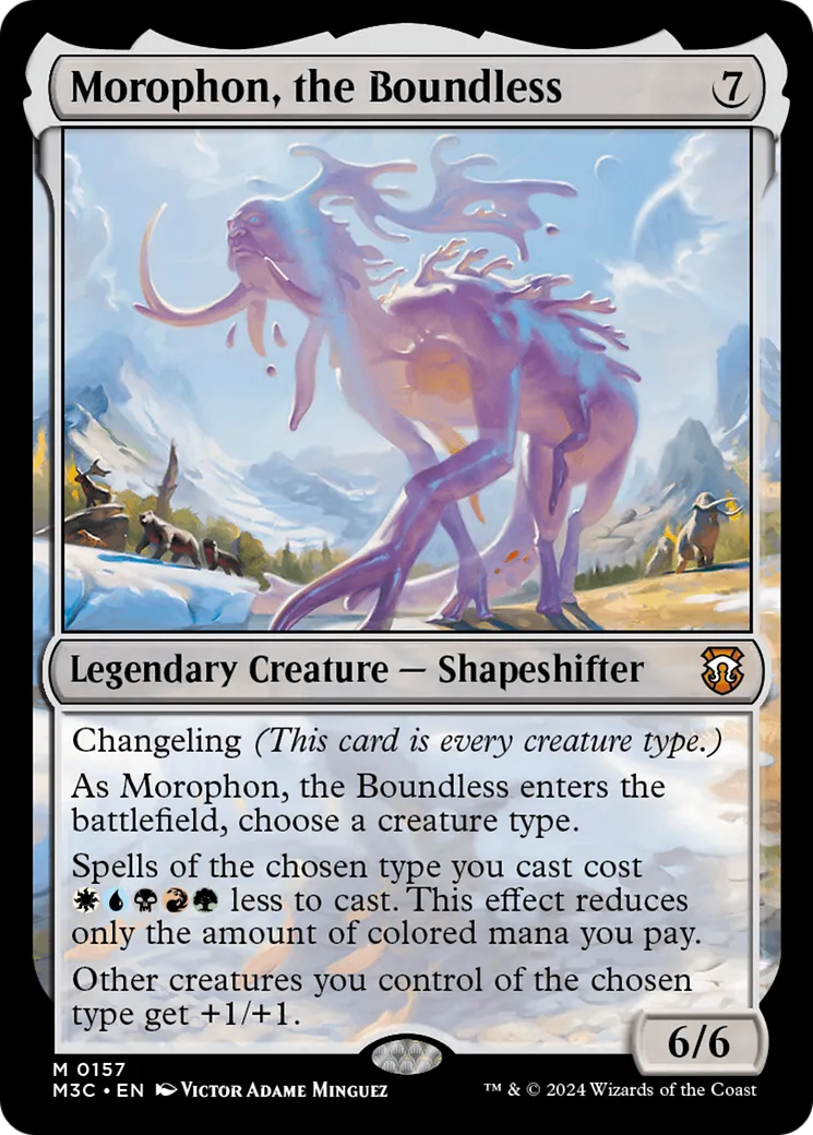 Morophon, the Boundless — Modern Horizons 3 Commander — Magic: The Gathering