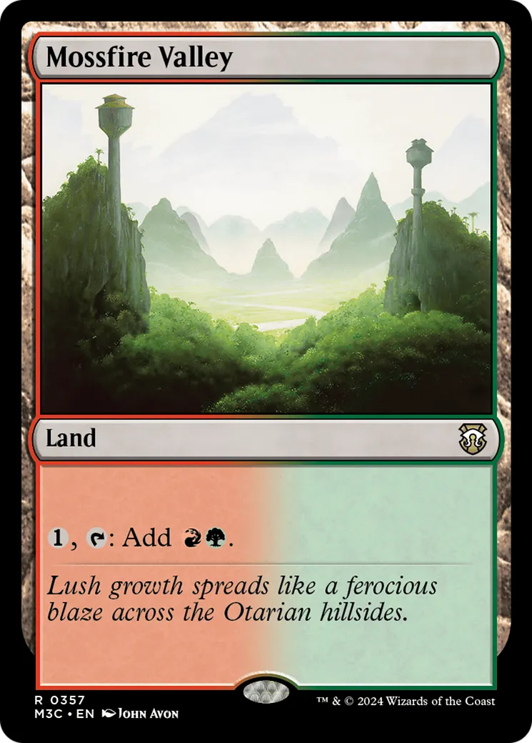 Vallée de Moussefeu — Modern Horizons 3 Commander — Magic: The Gathering