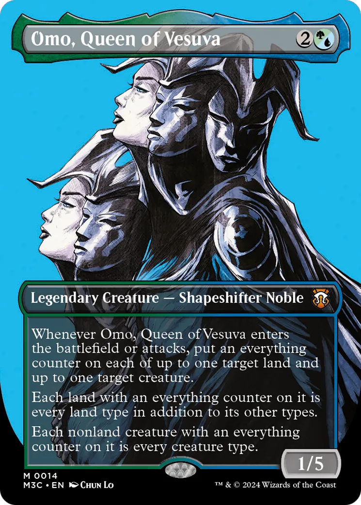 Omo, reine de Vésuva — Modern Horizons 3 Commander — Magic: The Gathering