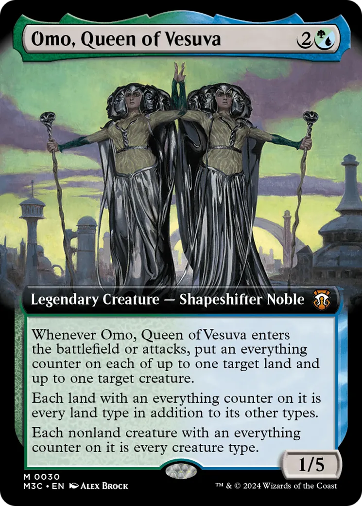 Omo, reine de Vésuva — Modern Horizons 3 Commander — Magic: The Gathering