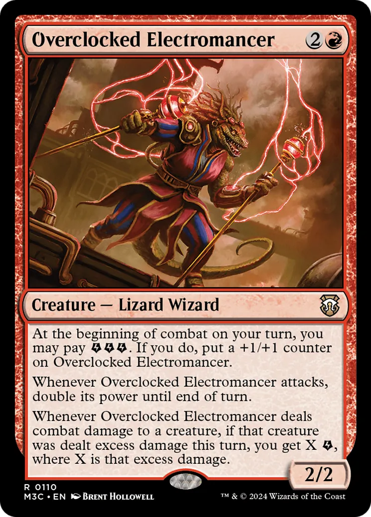 Électromancienne survoltée — Modern Horizons 3 Commander — Magic: The Gathering