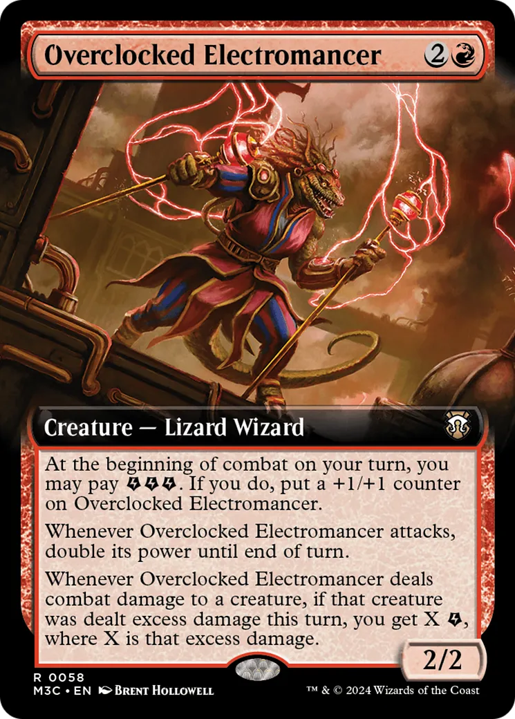 Électromancienne survoltée — Modern Horizons 3 Commander — Magic: The Gathering