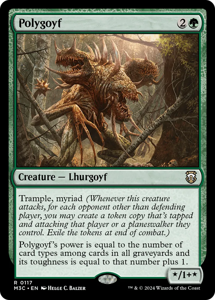 Polygoyf — Modern Horizons 3 Commander — Magic: The Gathering