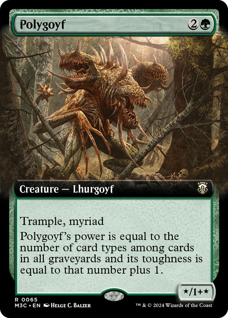 Polygoyf — Modern Horizons 3 Commander — Magic: The Gathering