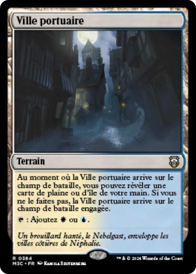 Ville portuaire — Modern Horizons 3 Commander — Magic: The Gathering