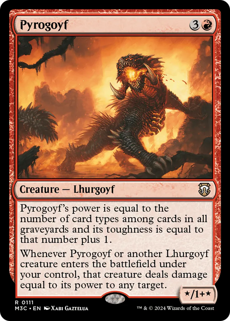 Pyrogoyf — Modern Horizons 3 Commander — Magic: The Gathering