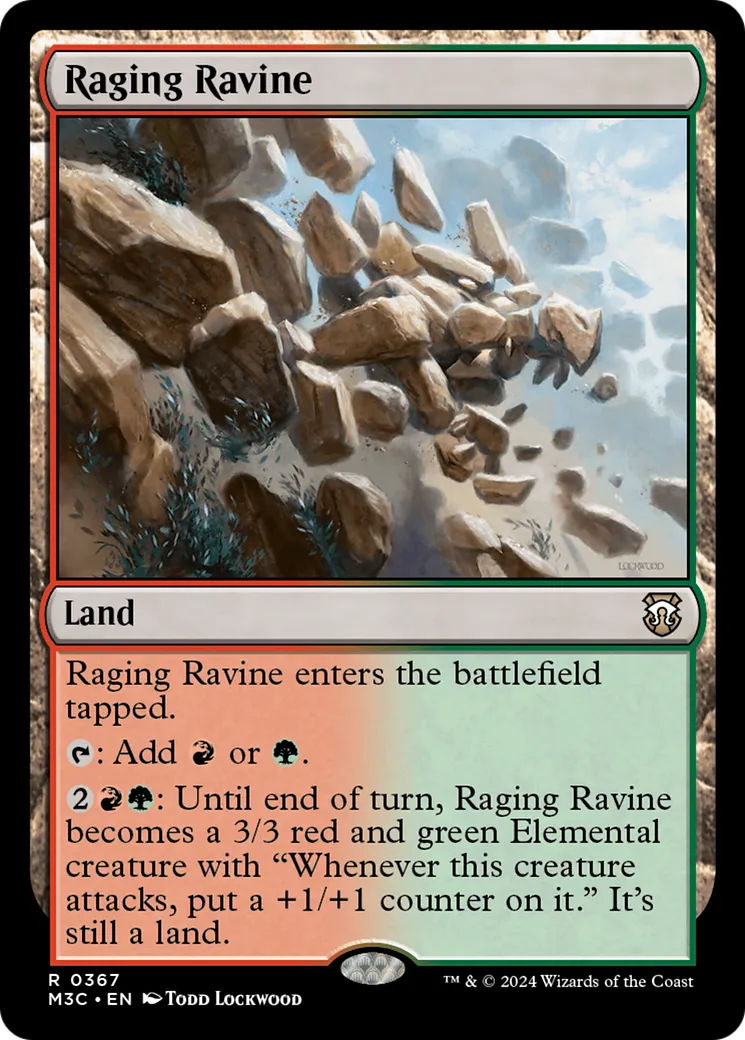 Raging Ravine — Modern Horizons 3 Commander — Magic: The Gathering