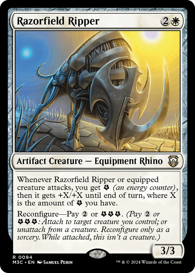 Éventreur des Champs de Rasoirs — Modern Horizons 3 Commander — Magic: The Gathering