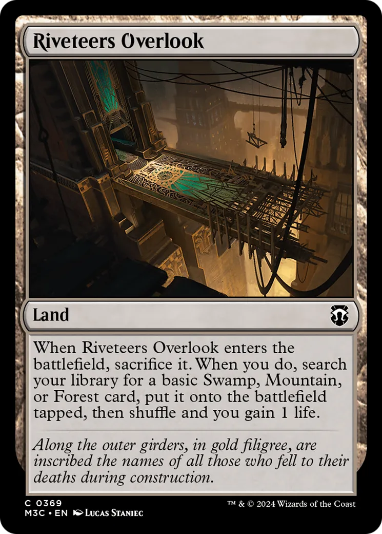 Riveteers Overlook — Modern Horizons 3 Commander — Magic: The Gathering