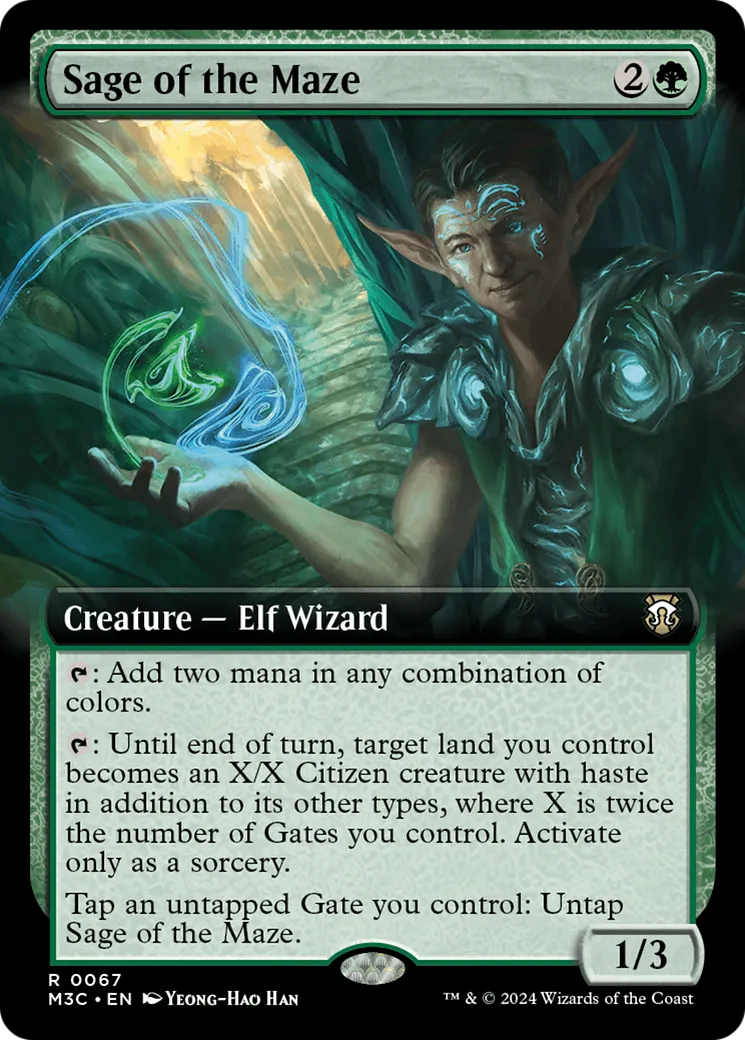 Sage of the Maze — Modern Horizons 3 Commander — Magic: The Gathering