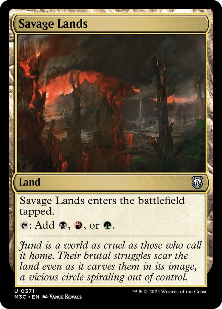 Terres sauvages — Modern Horizons 3 Commander — Magic: The Gathering