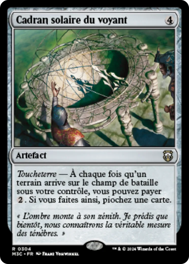 Cadran solaire du voyant — Modern Horizons 3 Commander — Magic: The Gathering
