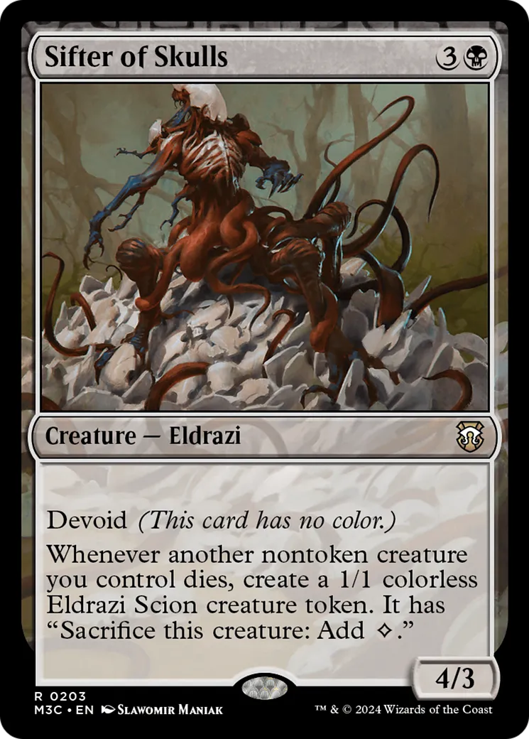 Sifter of Skulls — Modern Horizons 3 Commander — Magic: The Gathering