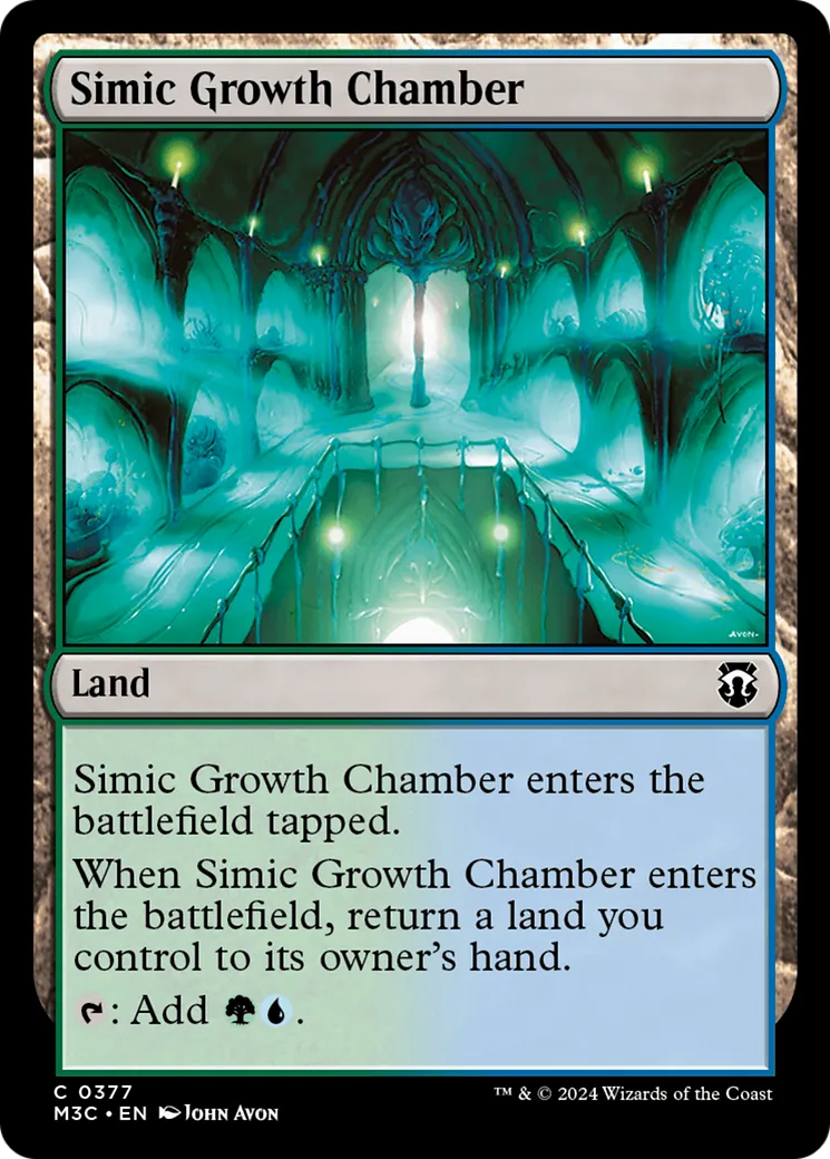 Chambre de croissance des Simic — Modern Horizons 3 Commander — Magic: The Gathering
