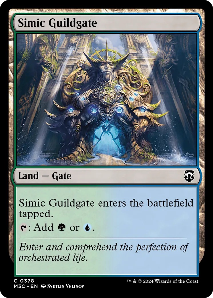 Simic Guildgate — Modern Horizons 3 Commander — Magic: The Gathering