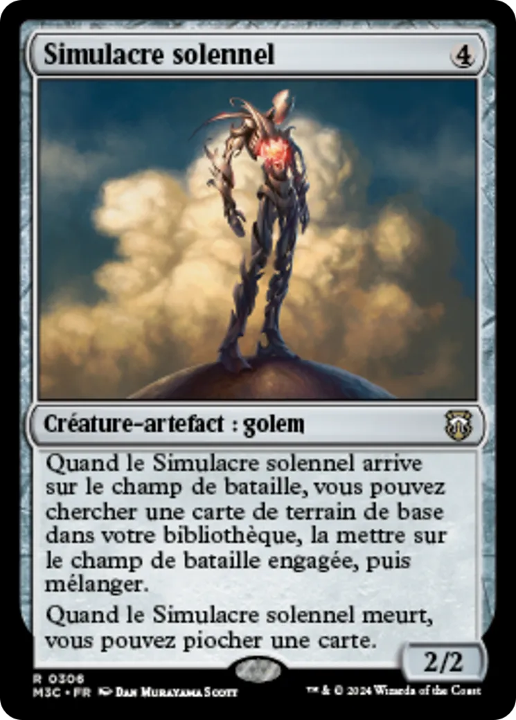 Simulacre solennel — Modern Horizons 3 Commander — Magic: The Gathering