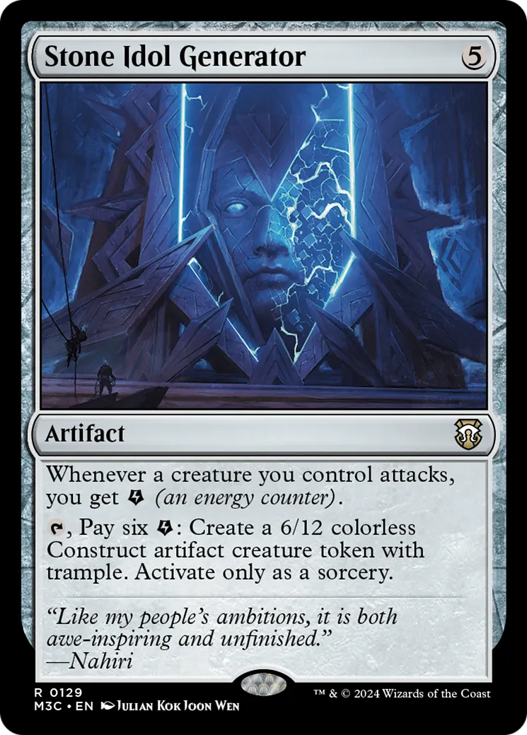 Générateur de l'idole de pierre — Modern Horizons 3 Commander — Magic: The Gathering