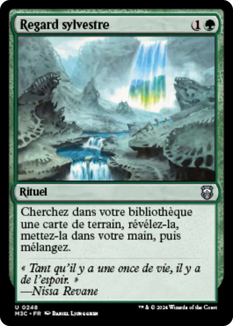 Regard sylvestre — Modern Horizons 3 Commander — Magic: The Gathering