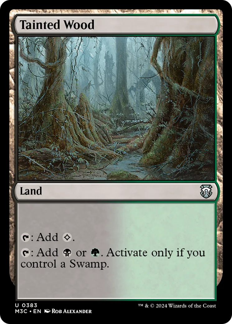 Bois souillé — Modern Horizons 3 Commander — Magic: The Gathering