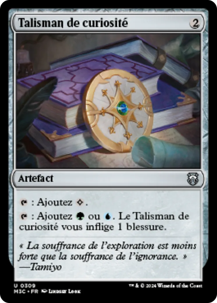 Talisman de curiosité — Modern Horizons 3 Commander — Magic: The Gathering