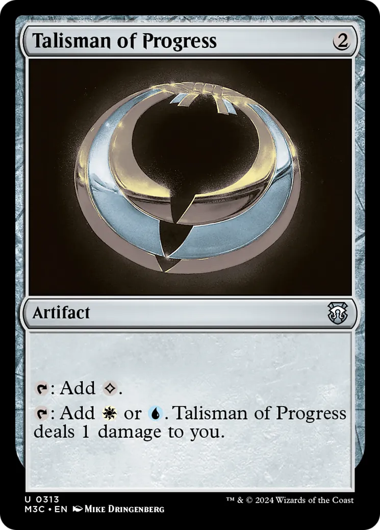 Talisman de progrès — Modern Horizons 3 Commander — Magic: The Gathering