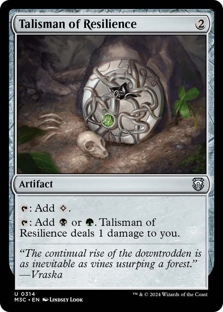 Talisman de résistance — Modern Horizons 3 Commander — Magic: The Gathering