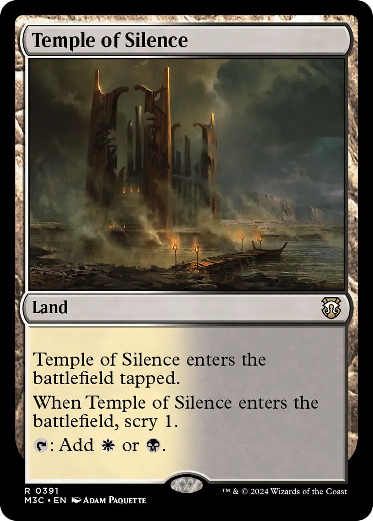Temple du silence — Modern Horizons 3 Commander — Magic: The Gathering
