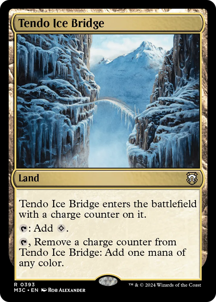 Pont de glace de Tendo — Modern Horizons 3 Commander — Magic: The Gathering