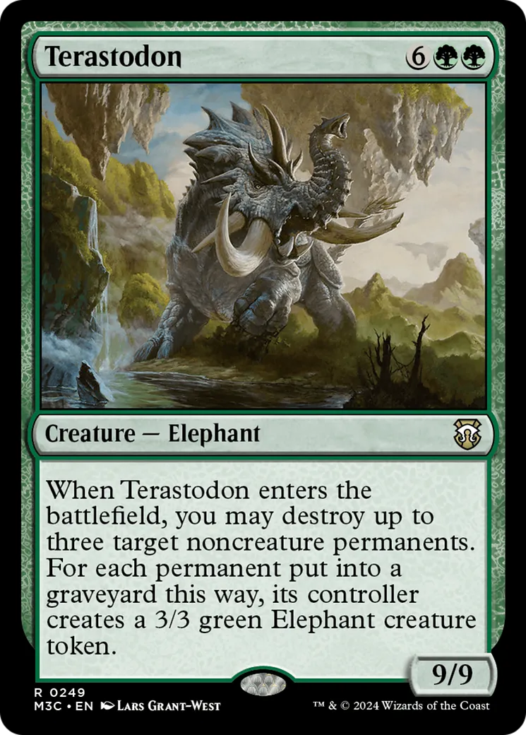 Terastodon — Modern Horizons 3 Commander — Magic: The Gathering