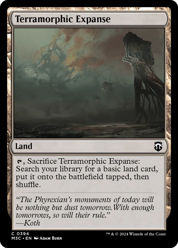 Terramorphic Expanse — Modern Horizons 3 Commander — Magic: The Gathering
