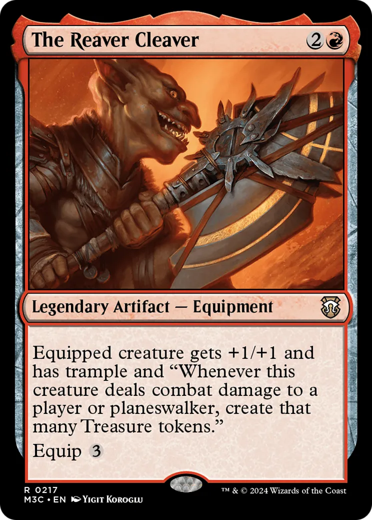 Le hachoir du pillard — Modern Horizons 3 Commander — Magic: The Gathering