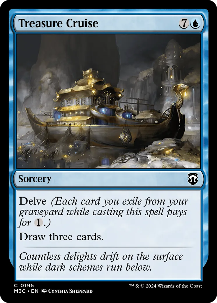 Treasure Cruise — Modern Horizons 3 Commander — Magic: The Gathering