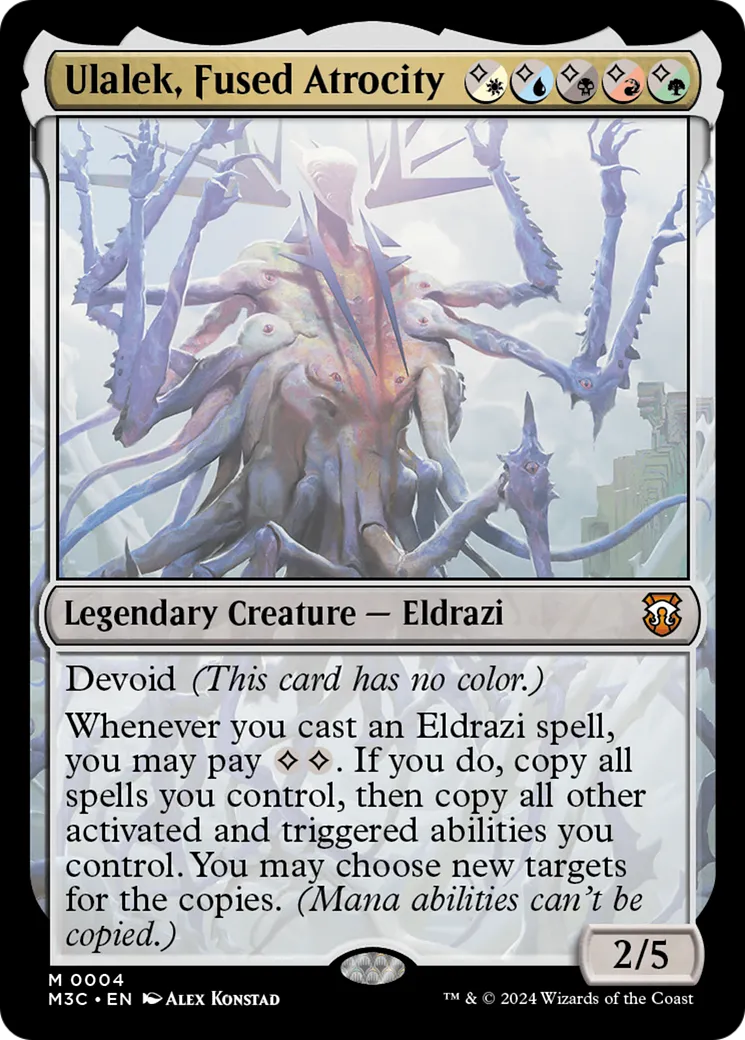 Ulalek, Fused Atrocity — Modern Horizons 3 Commander — Magic: The Gathering