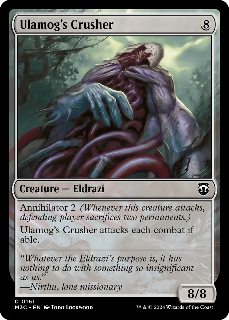 Ulamog's Crusher — Modern Horizons 3 Commander — Magic: The Gathering