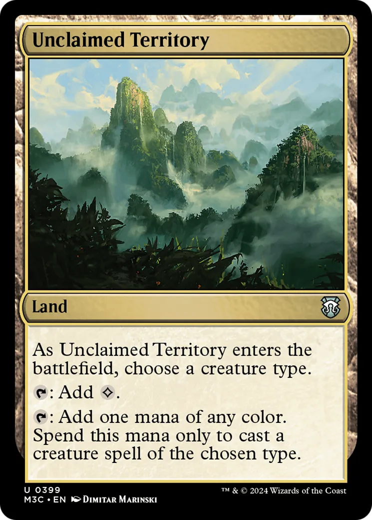 Terra nullius — Modern Horizons 3 Commander — Magic: The Gathering