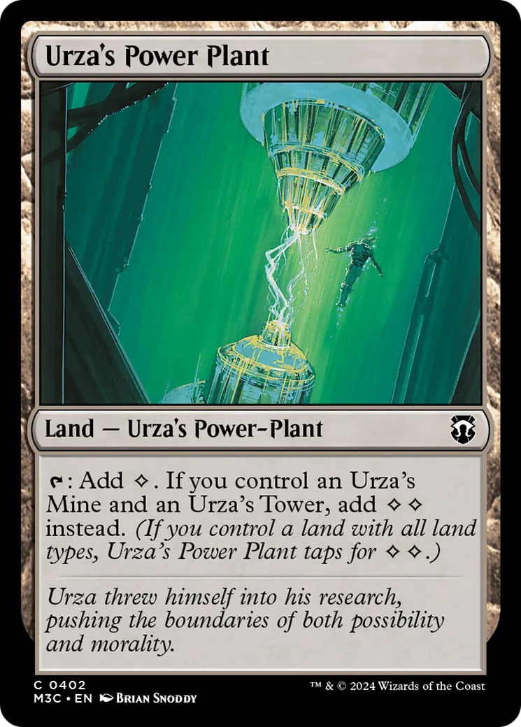 Urza's Power Plant — Modern Horizons 3 Commander — Magic: The Gathering