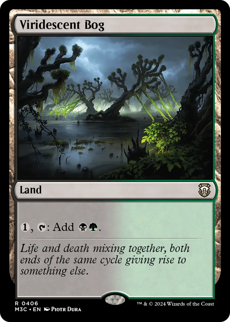 Viridescent Bog — Modern Horizons 3 Commander — Magic: The Gathering