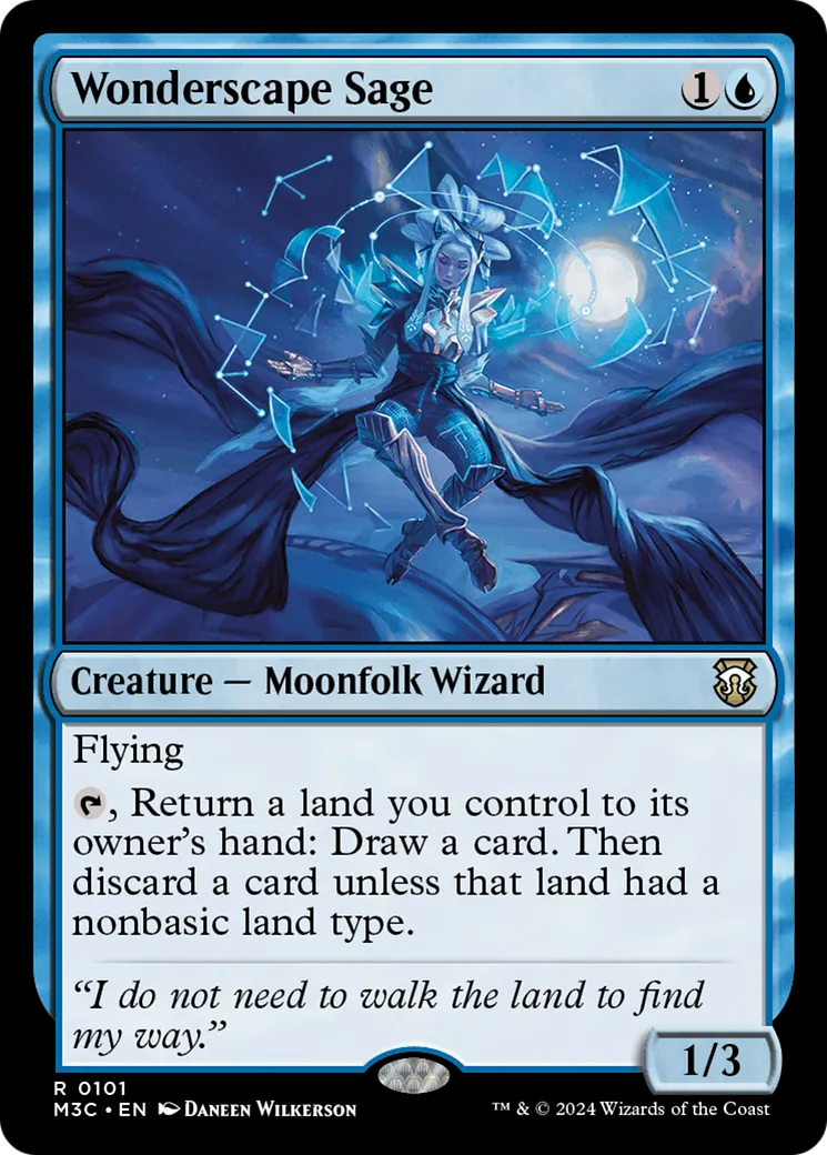 Sage merveillosophe — Modern Horizons 3 Commander — Magic: The Gathering