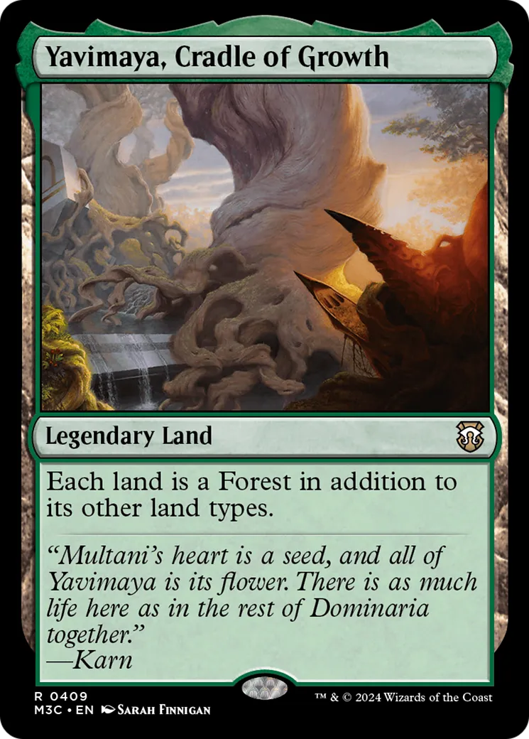 Yavimaya, berceau de croissance — Modern Horizons 3 Commander — Magic: The Gathering