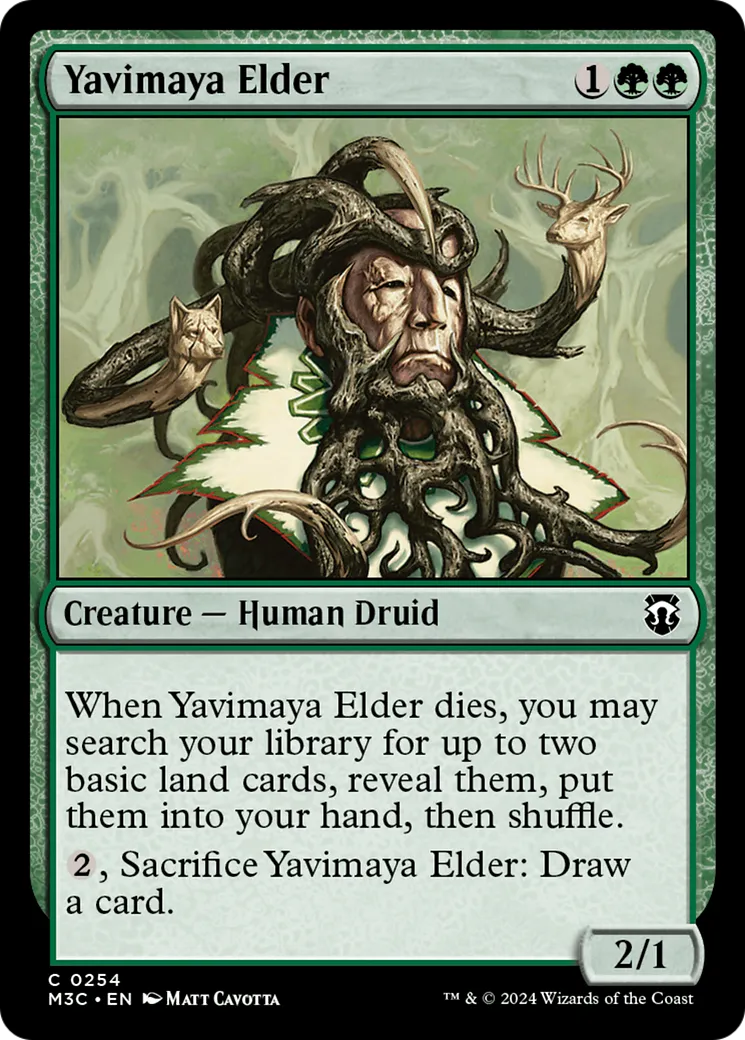 Vieux sage de la Yavimaya — Modern Horizons 3 Commander — Magic: The Gathering