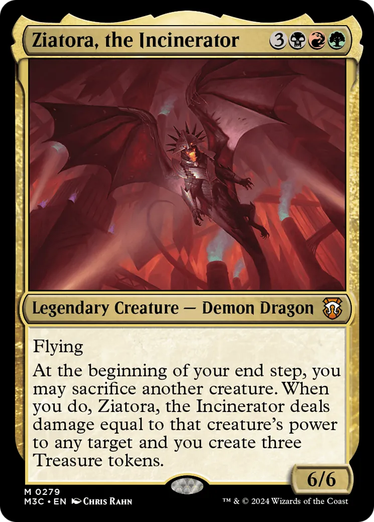 Ziatora, l'incinératrice — Modern Horizons 3 Commander — Magic: The Gathering