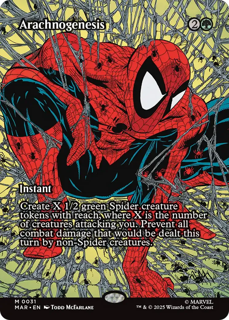 Arachnogenesis from Marvel Universe - Magic: The Gathering
