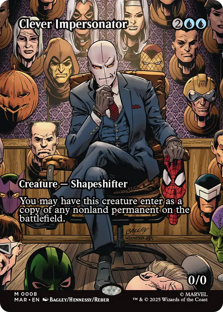 Clever Impersonator — Marvel Universe — Magic: The Gathering