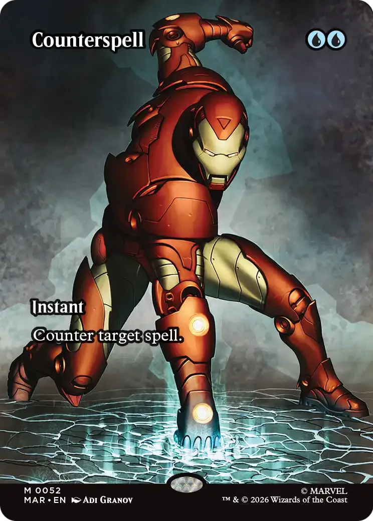 Counterspell — Marvel Universe — Magic: The Gathering