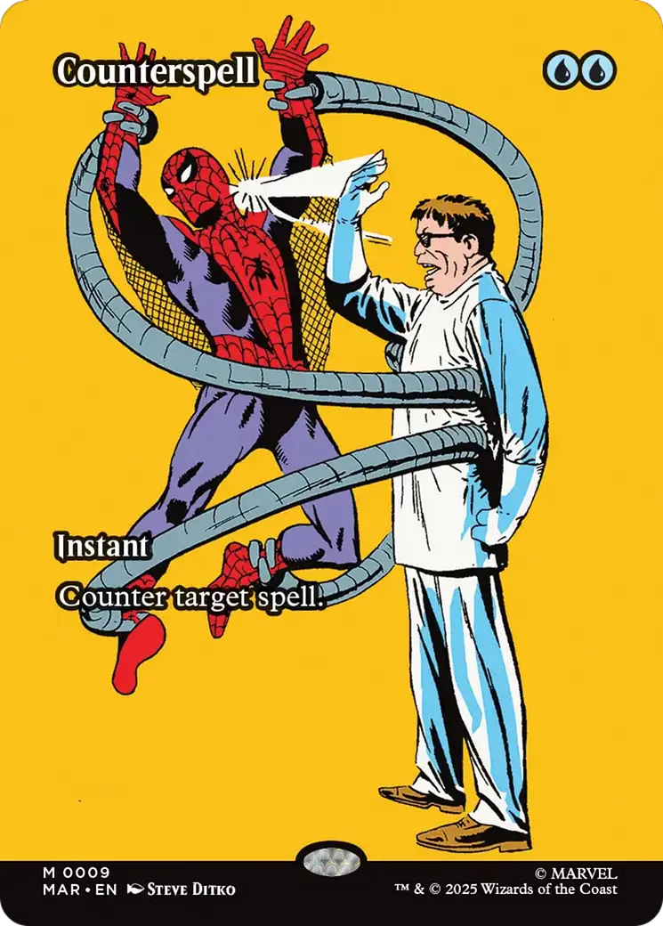 Counterspell — Marvel Universe — Magic: The Gathering