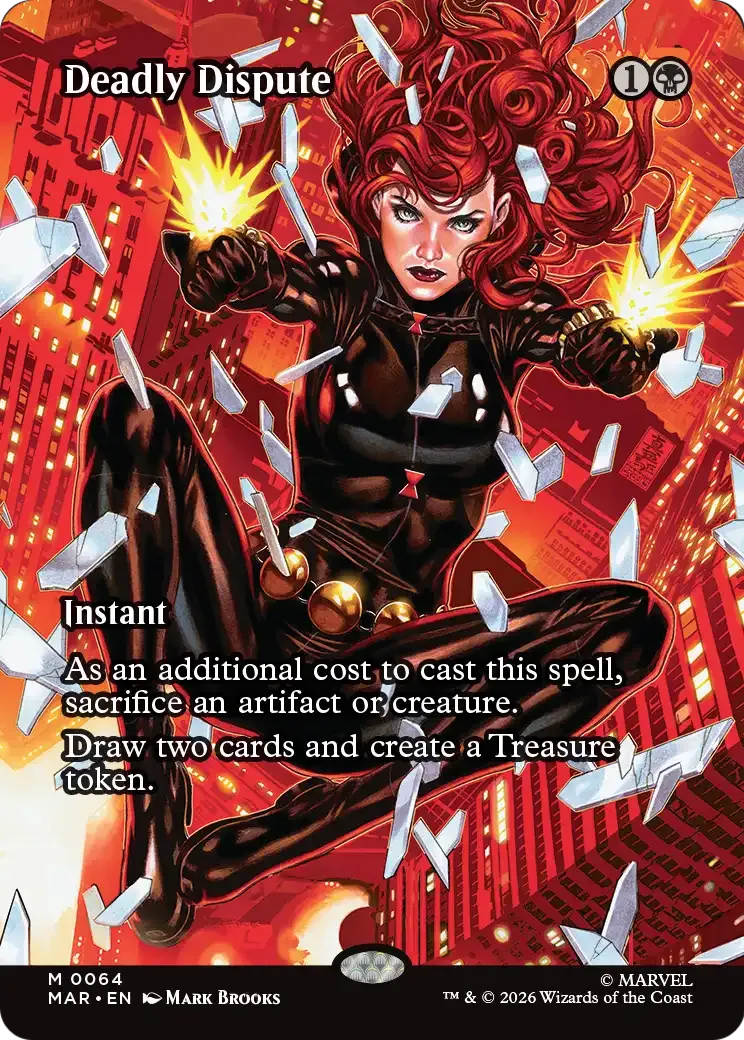 Deadly Dispute from Marvel Universe - Magic: The Gathering