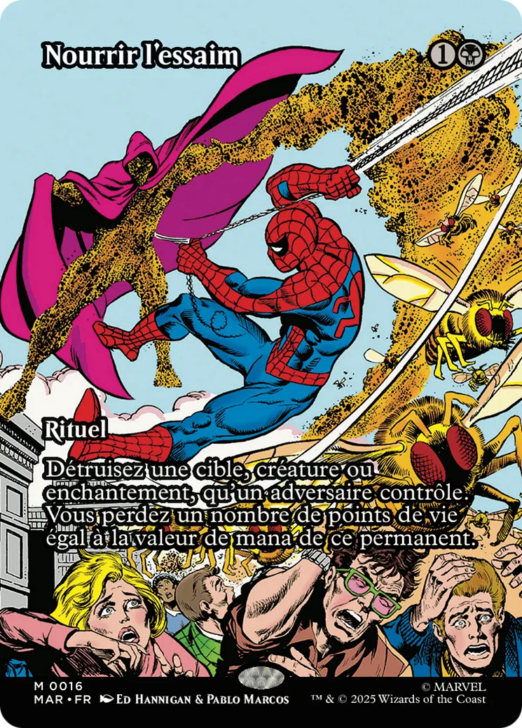 Nourrir l'essaim — Marvel Universe — Magic: The Gathering