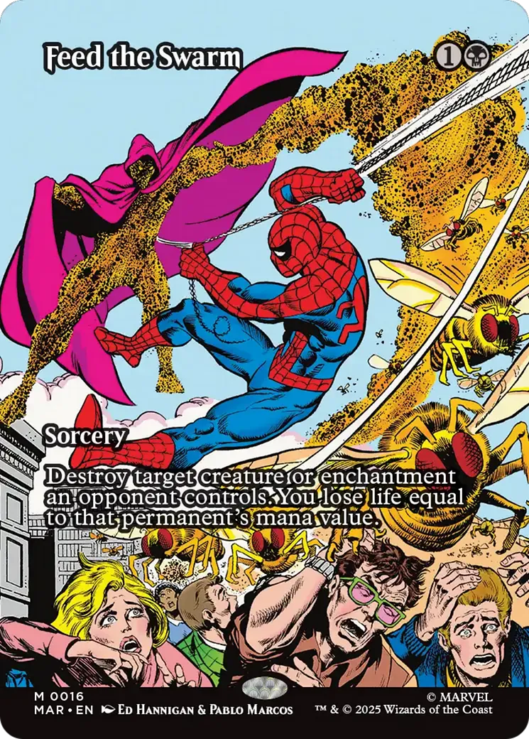 Feed the Swarm — Marvel Universe — Magic: The Gathering